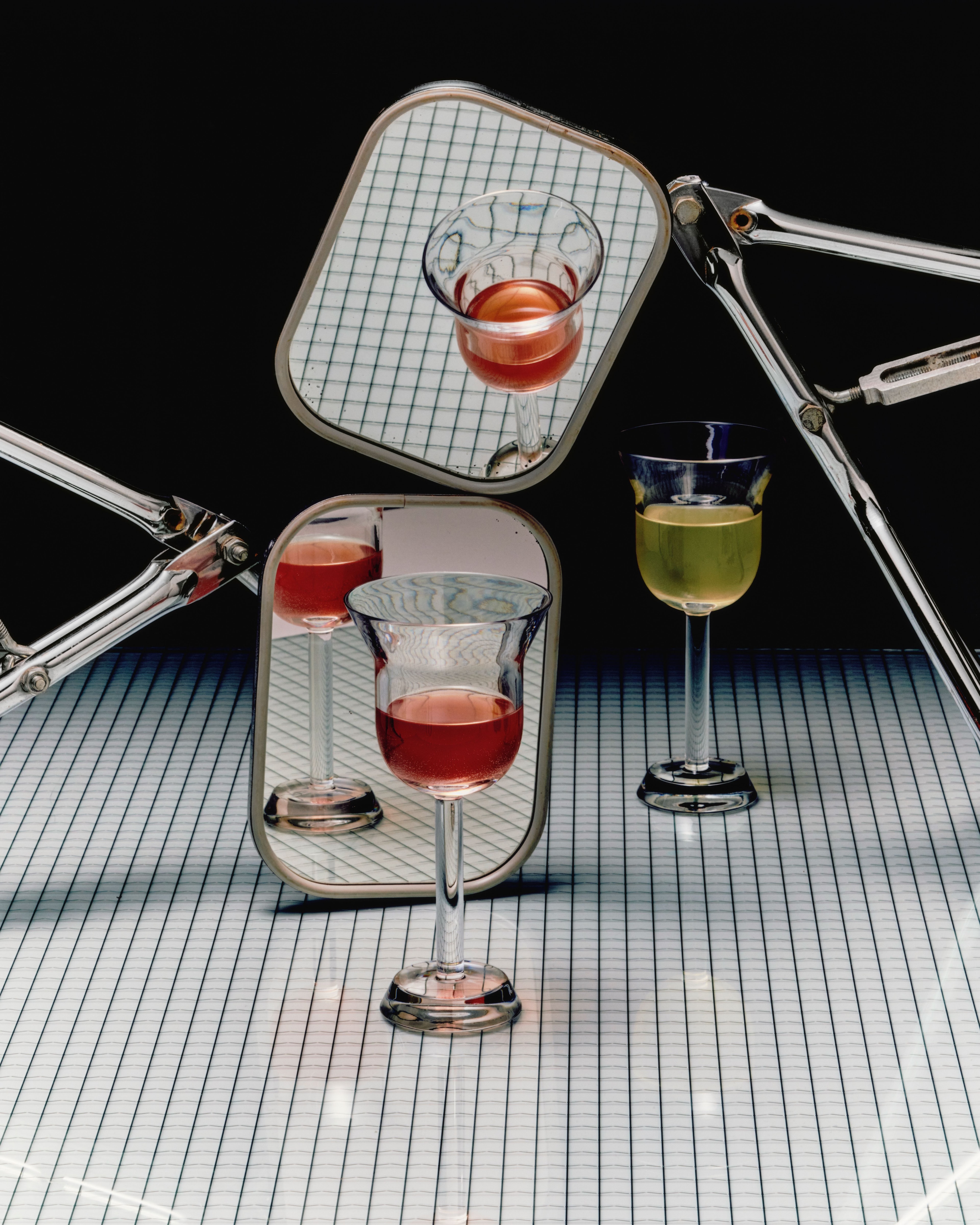Shapes & Liquid by JoJo Li, 2026 — tabletop shapes 02