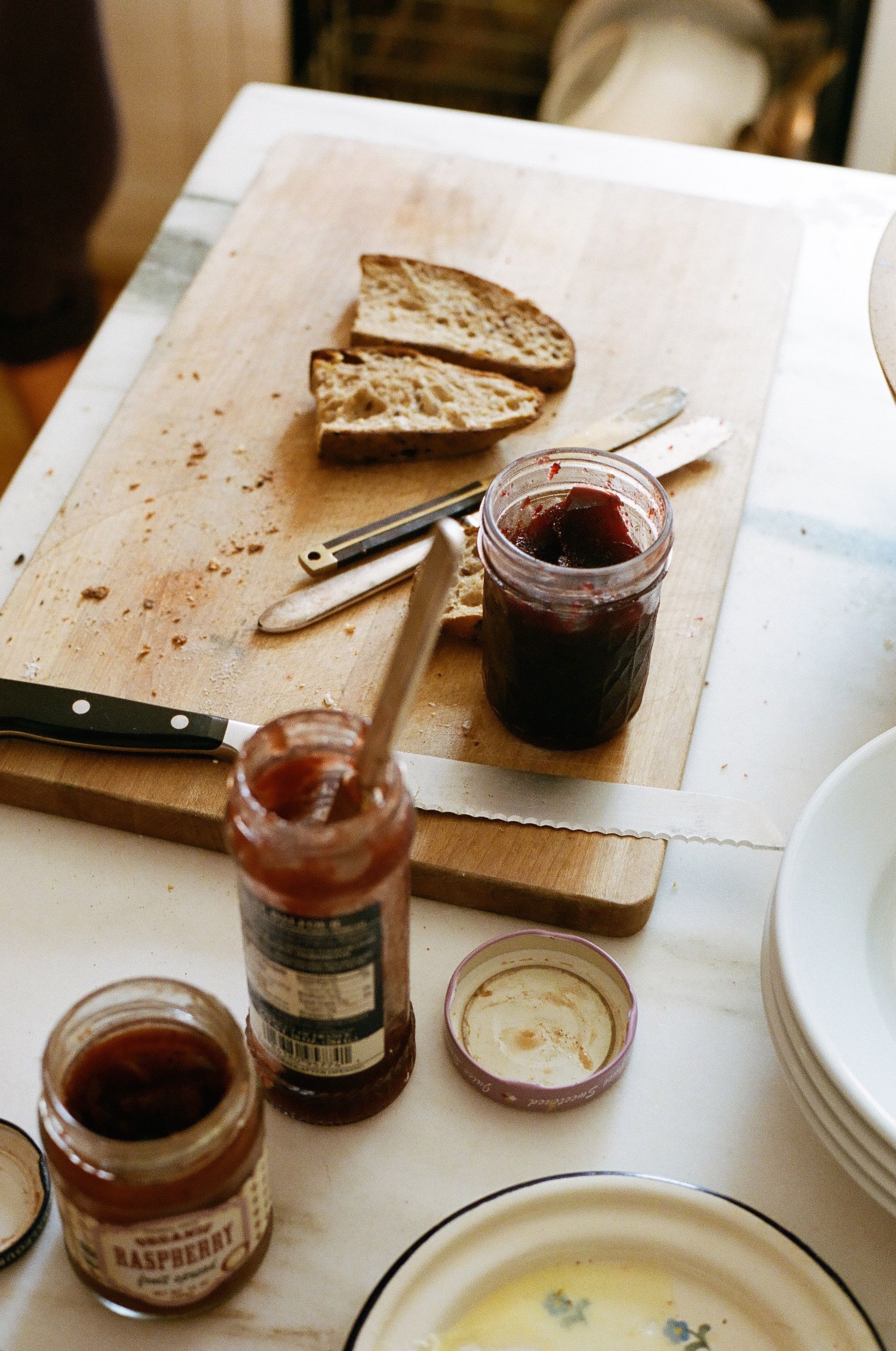 Toast Detritus by Georgia Hilmer, 2020 — personal toast