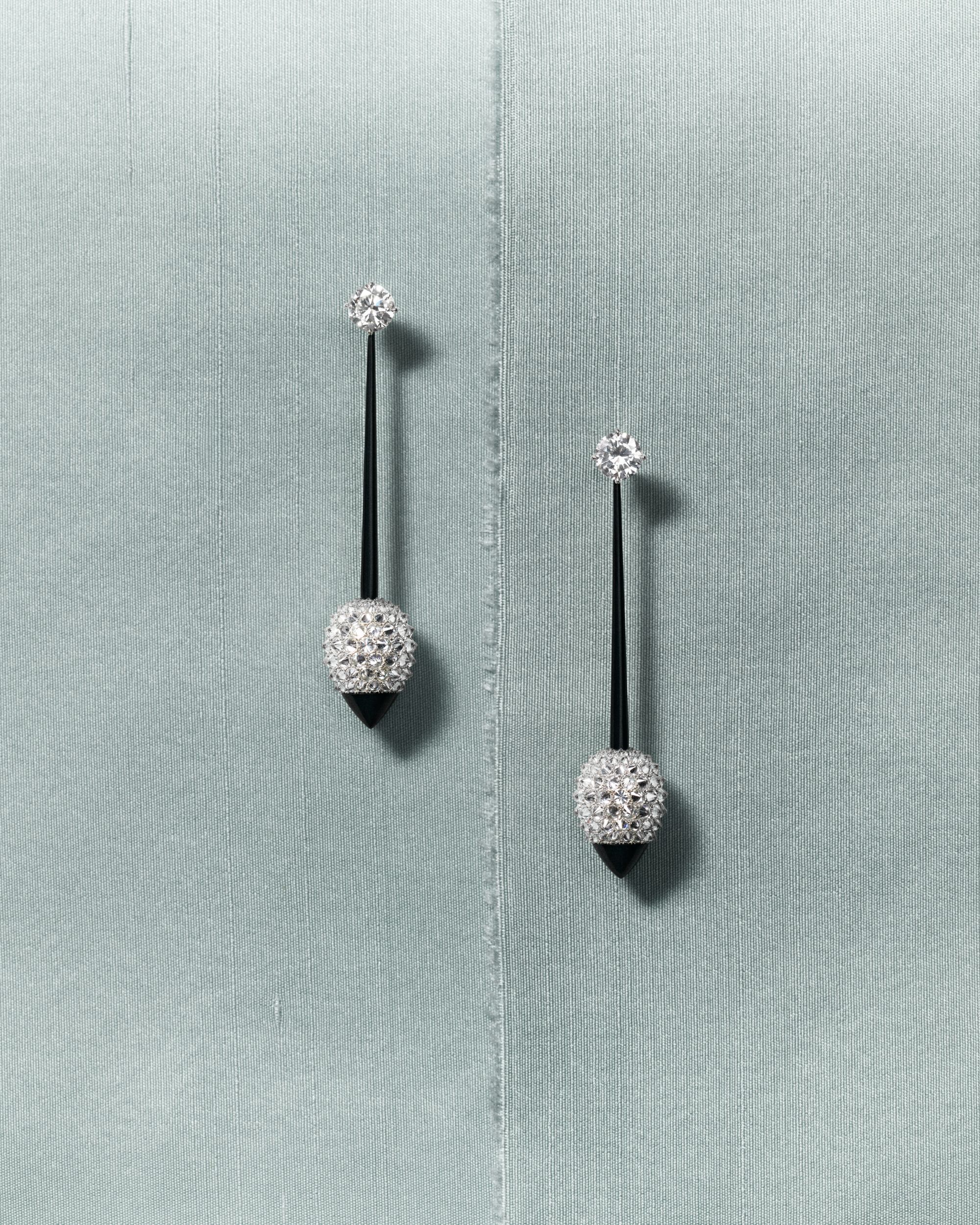 Luxury Week for Bonhams by Laura Woolf, 2026 — Bonhams earrings
