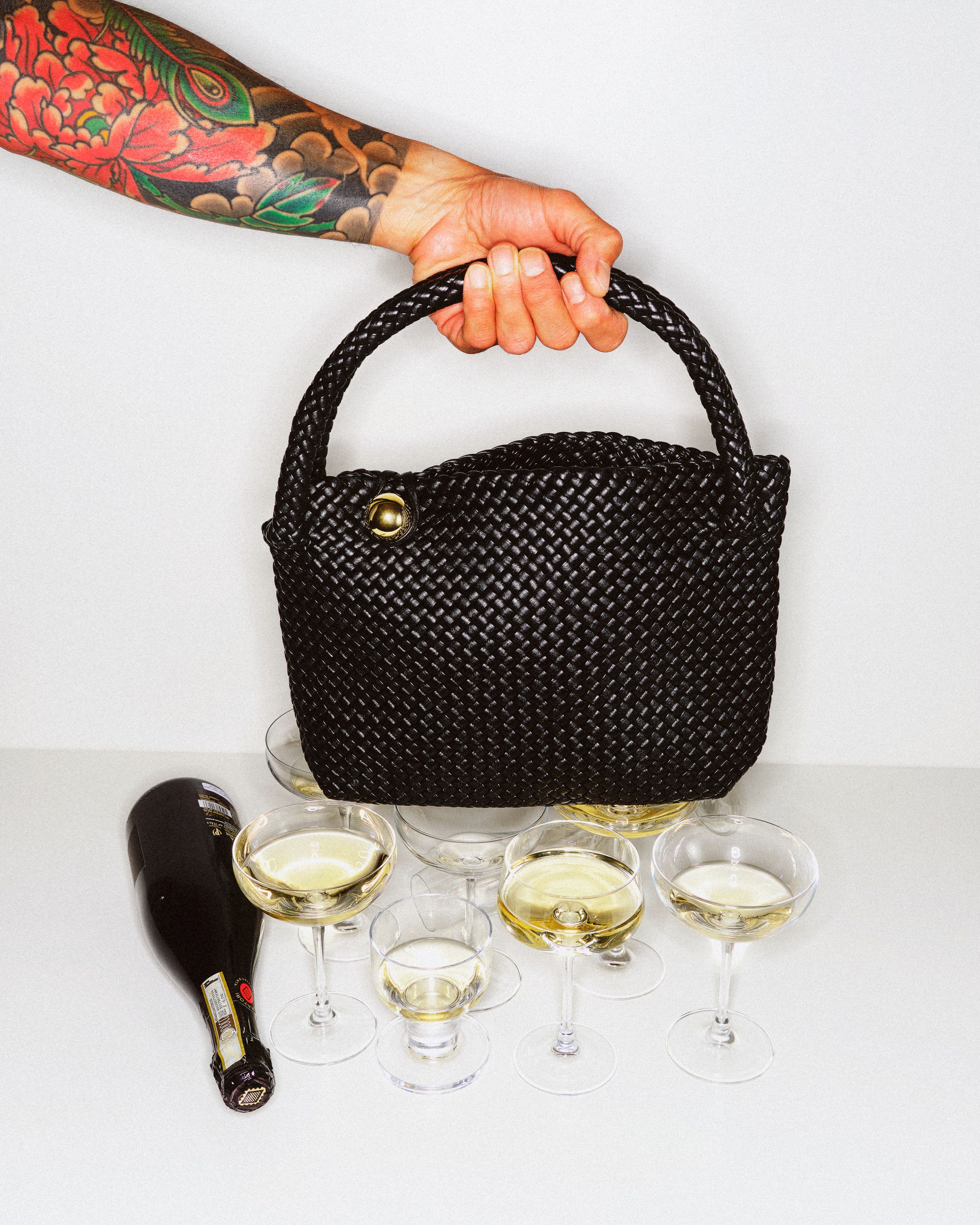 Bags and Bottles for Flaunt by Laura Woolf, 2025 — Flaunt bags and bottles coups